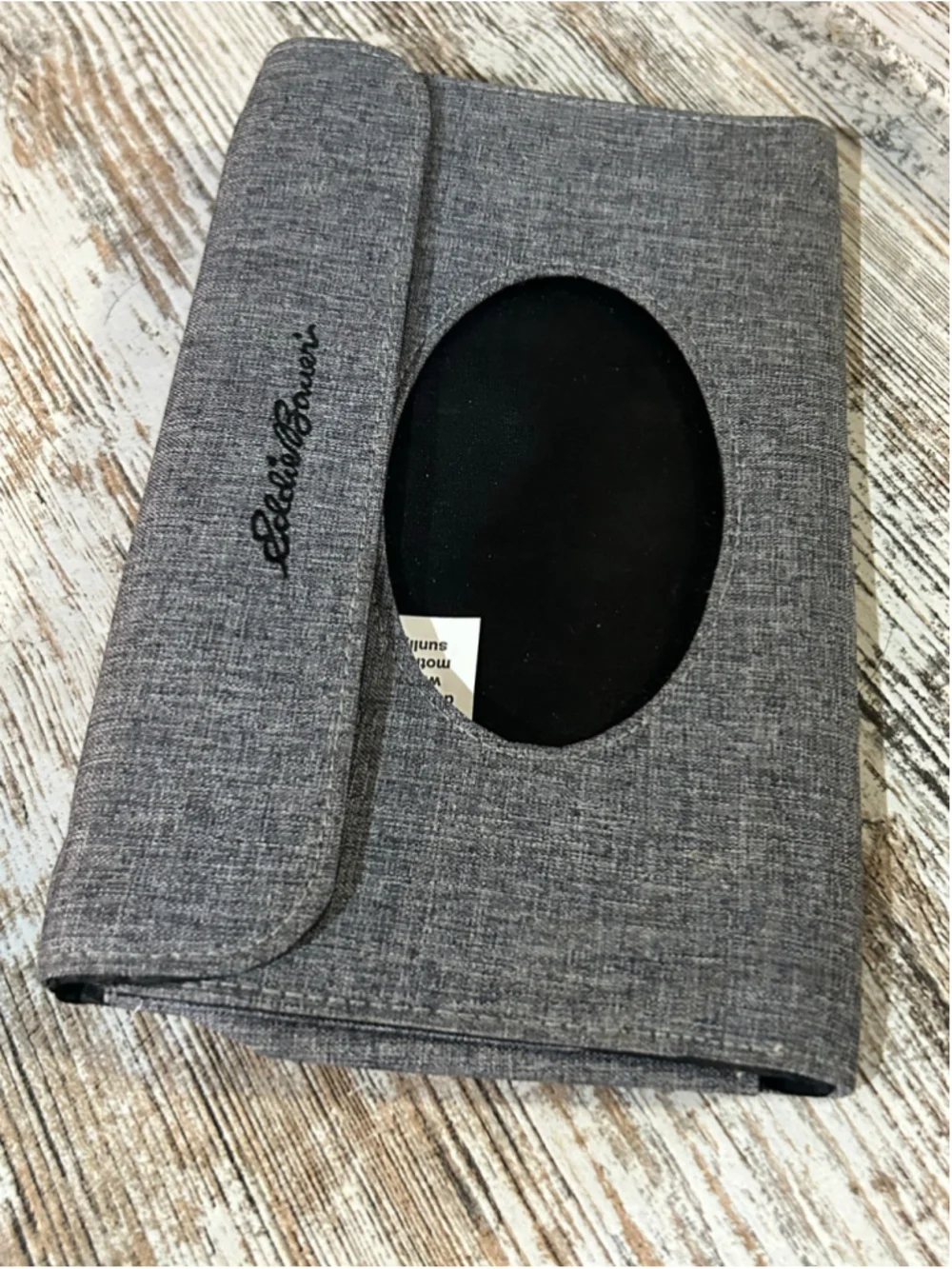 Eddie Bauer visor Kleenex/Wipe Case dispenser